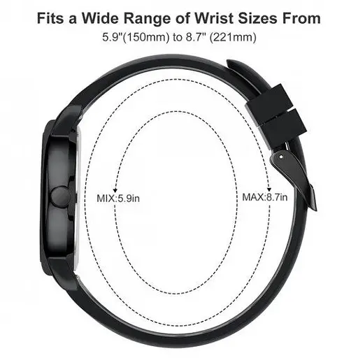 Наручний кварцовий годинник GoldenHour pend (Чорний) - фото 7