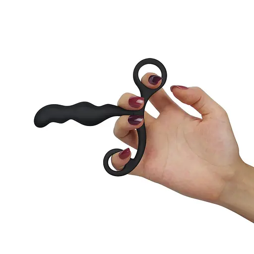Стимулятор простати LoveToy Ultimate Silicone P Spot Teaser, 11 см чорний - фото 7