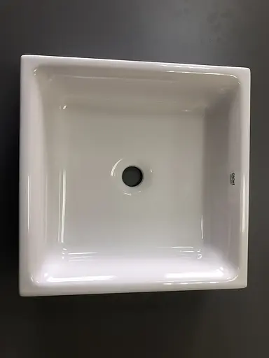 Умивальник Grohe Cube Ceramic 400x400 мм 3948200H, Білий - фото 9