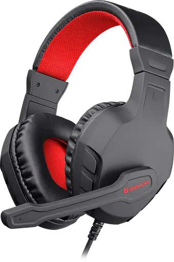 Наушники Сujo Black-Red (64505) Defender teh0021849 - фото 1