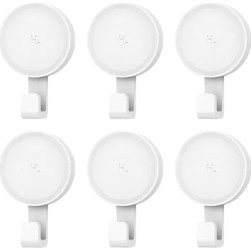 Набір настінних гачків Happy Life Small Hook 6 шт. White [26035]