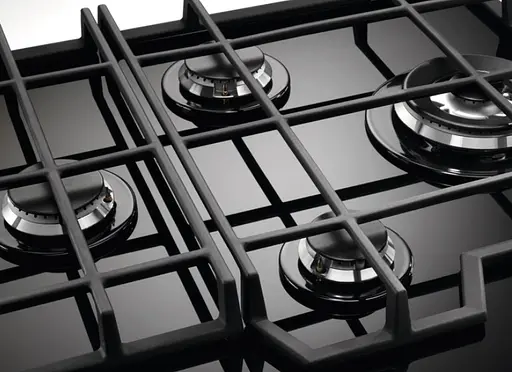 Варильна поверхня газова на склі Electrolux 60 см чавун чорний - фото 9