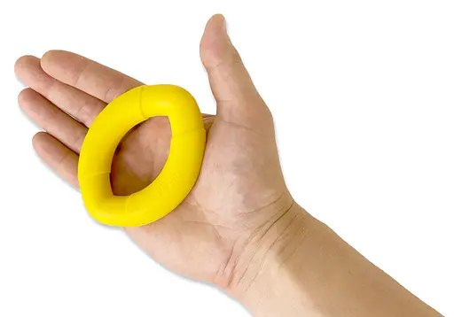 Еспандер кістьовий EasyFit тренажер для рук 23 кг Жовтий (EF-1903-50) - фото 2