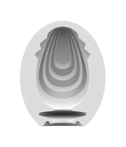 Мастурбатор яйцо Satisfyer Egg Single Savage белый - фото 2