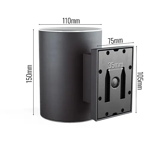 Сонячний настінний світильник Grantham Up & Down - фото 4