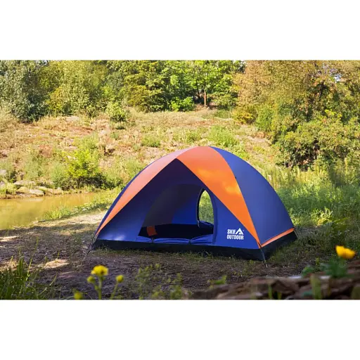 Палатка Skif Outdoor Adventure II 200x200 см Orange-Blue - фото 9