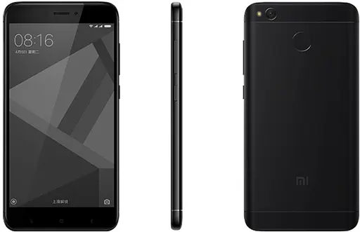 Смартфон Xiaomi Redmi 4x 2/16GB Black Global Rom Refurbished - фото 2
