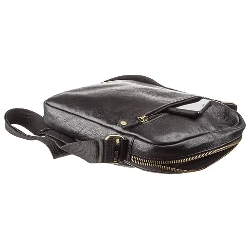 Чоловіча шкіряна сумка SHVIGEL 21,5х24,5х3,5 см sum0012783 - фото 5