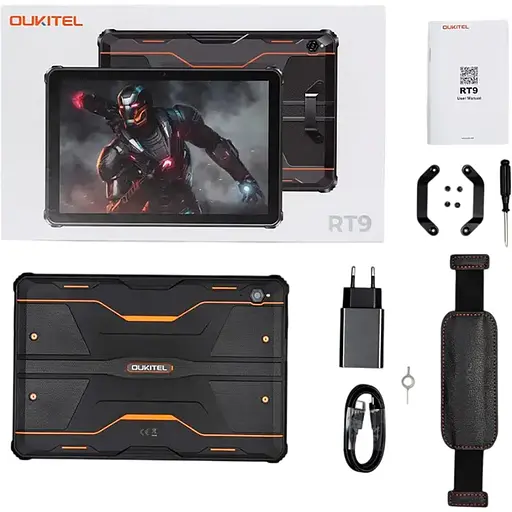 Планшет Oukitel Pad RT9 6 / 256 GB защищенный 2 SIM LTE orange - фото 6