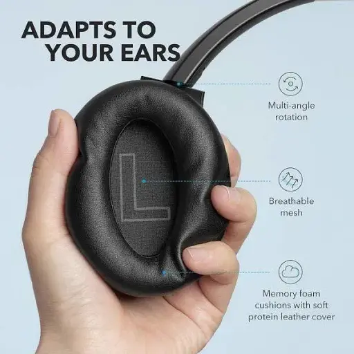 Наушники с микрофоном Anker Soundcore Life Q20 Black (А3025011) - фото 2