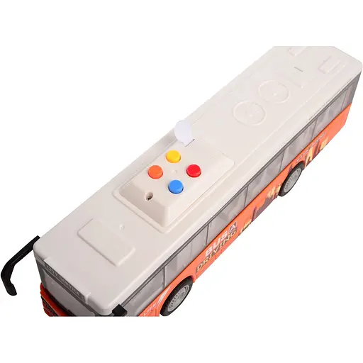 Автобус Cars S 1:16 оранжевый (CJ-4073621) - фото 4