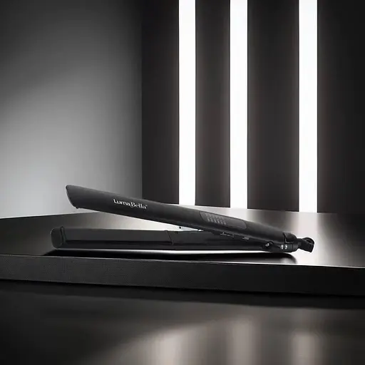 Випрямляч для волосся Luma Bella LB-65006 керамічні пластинки регулювання температури, швидке нагрівання до 230°С Чорний - фото 3