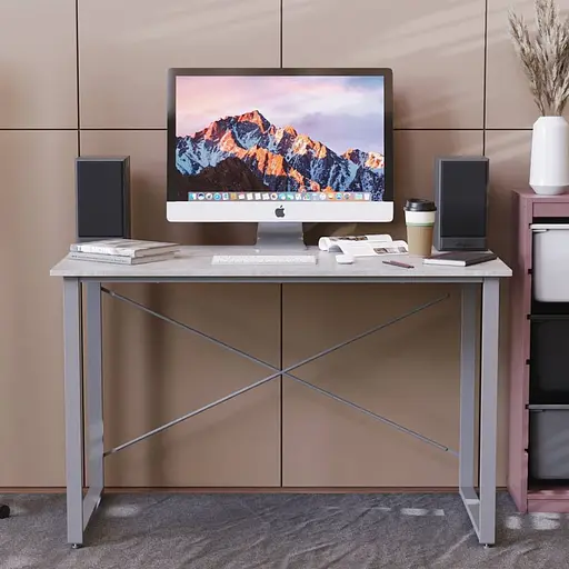 Стіл письмовий Дейв Ferrum-decor 750x1000x700 Сірий метал ДСП Бетон 32 мм (FRD-106457) - фото 5