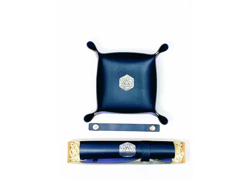 Настольная игра Планета Ігор Лоток для кубиков D20 (синий) (Dice tray D20 navy) (pi-dt014) - фото 3