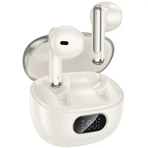Навушники бездротові Hoco TWS EQ18 вкладиші білий