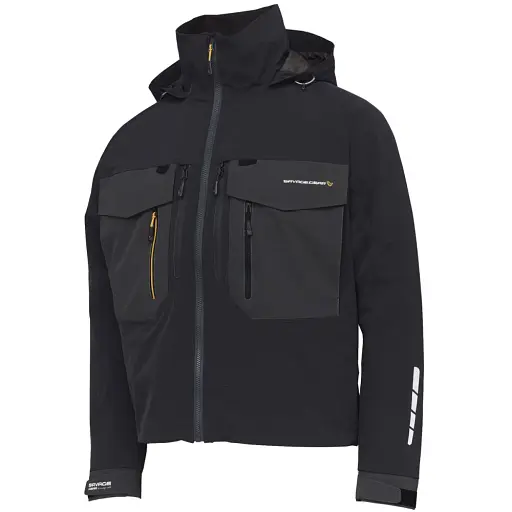 Куртка Savage Gear SG6 Wading Jacket L Black/Grey - фото 1