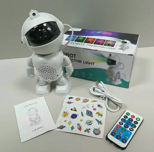 Ночник-проектор звездного неба с Bluetooth-колонкой Астронавт XL-737 9597 с пультом - фото 5