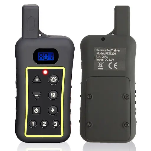 Електронний нашийник 2х для великих собак + антилай 2в1 Trainertec PTS1200 водонепроникний до 1200 м (100910-2) - фото 5