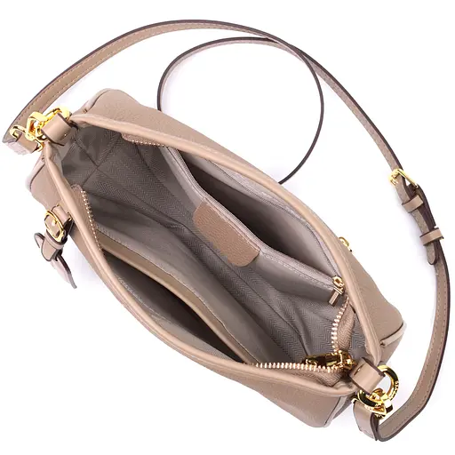 Кожаная женская сумка Vintage 26.5х16.5х10 см sum0026581 - фото 8