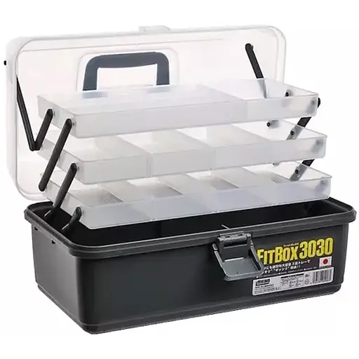 Ящик Meiho Fit Box 3030 368x225x200mm Grey - фото 2