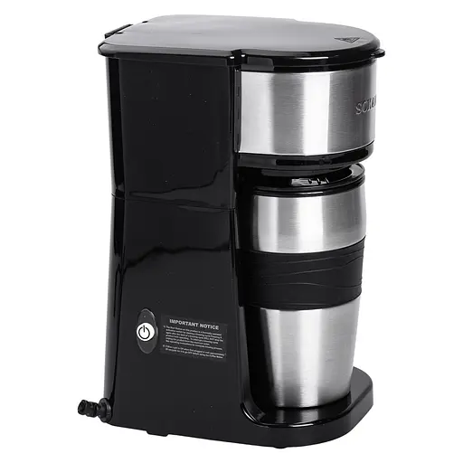 Кофеварка электрическая капельная Sokany SK-04028 на 420 мл 750 Вт Черный - фото 5