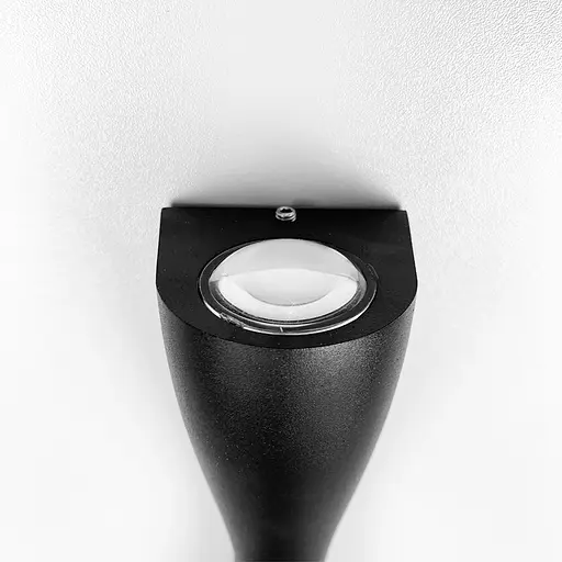 Сучасне бра ANIKA у чорному корпусі Line F WB 2-6*240 BK - фото 9