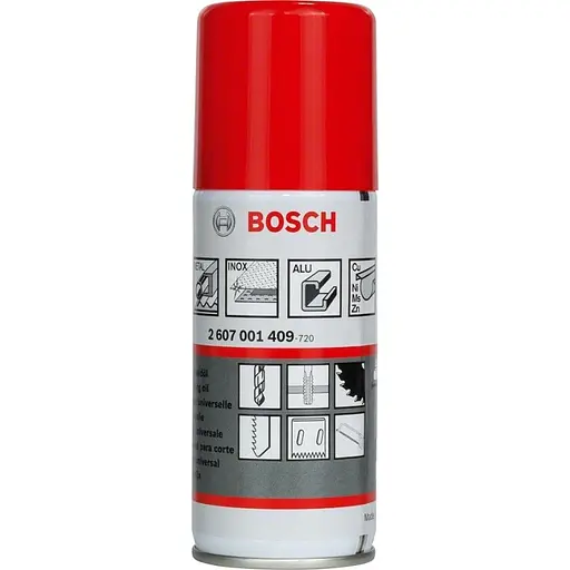 Масло-спрей универсальный Bosch Professional для смазки и охлаждения режущего инструмента 100 мл (2.607.001.409)