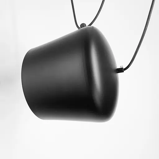 Подвесной светильник на 3 лампы Line F | Ст. MJ92/3 BK - фото 7