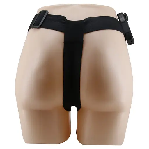 Страпон с вибрацией Baile Ultra Passionate Harness 16 см коричневый - фото 4