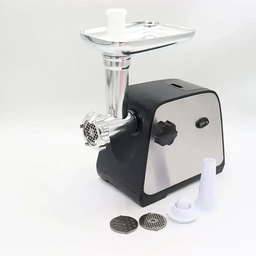 Мясорубка Domotec MS-2026 3 в 1 с функцией реверса и соковыжималкой Зеленая 4500 Вт - фото 7