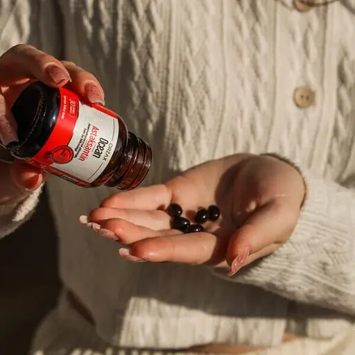 Астаксантин Orzax Ocean Astaxanthin, 30 капсул для поддержки глаз, кожи - фото 2