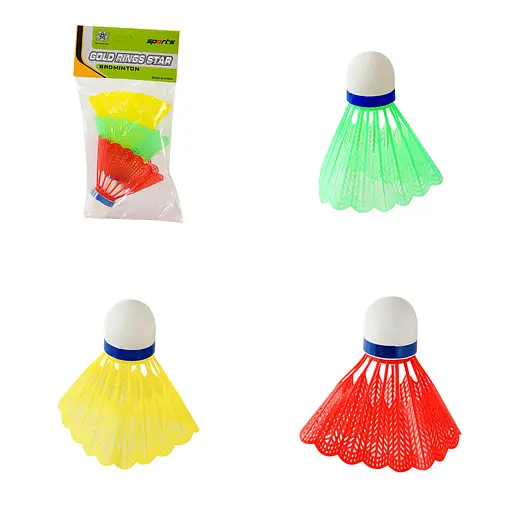 Воланчики BD24189 пластикові, 3 шт. в наборі, в пакеті (6945121801096) - фото 1