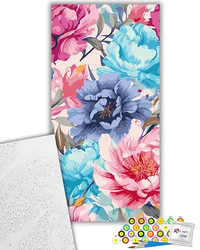 Набор для росписи ArtCraft Цветная весна 40 x 80 см (13069-AC) - фото 2