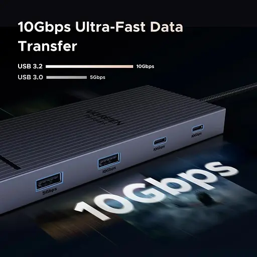 USB-хаб Ugreen Revodok Pro CM886 (45366) [143657] - фото 5