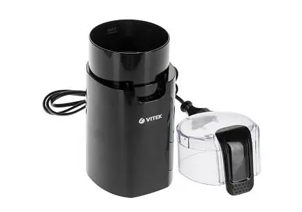 Электрическая кофемолка для дома Vitek 7124 мини кофемолки ножевые измельчитель кофейных зерен - фото 7