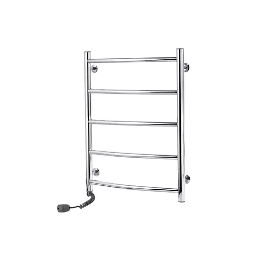 Полотенцесушитель электрический Kroner Дуга ДДEL 600x500/5 EL CV026139, Хром, Левое - фото 1