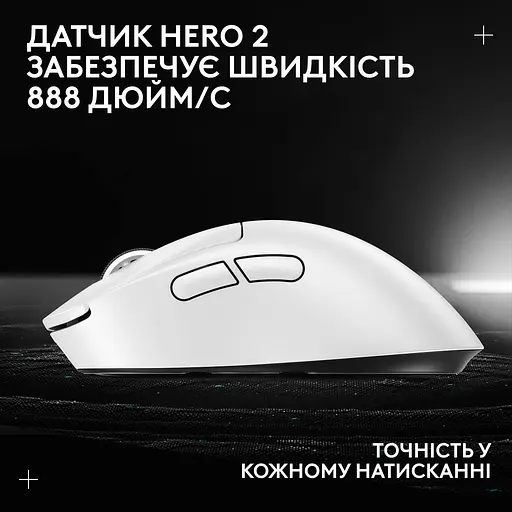 Миша Logitech G Pro X Superlight 2 DEX White (910-007365) - фото 13