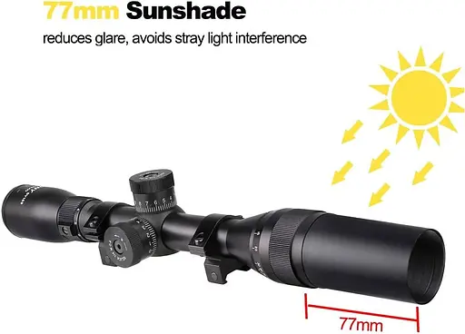 Приціл для мисливського прицілу SVBONY SV169 3-9x32 AO - фото 2