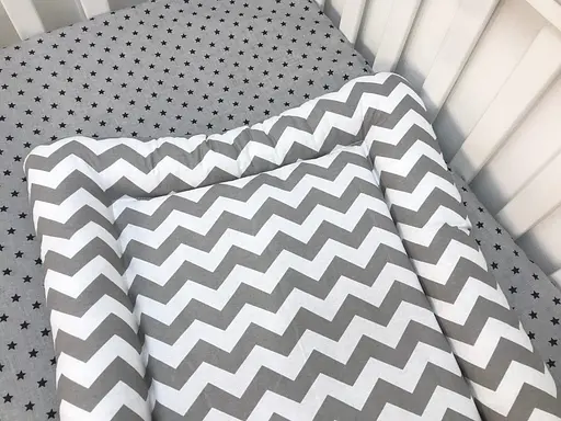 Матрац Moontime на пеленальний стіл "Зигзаг сірий" - фото 4