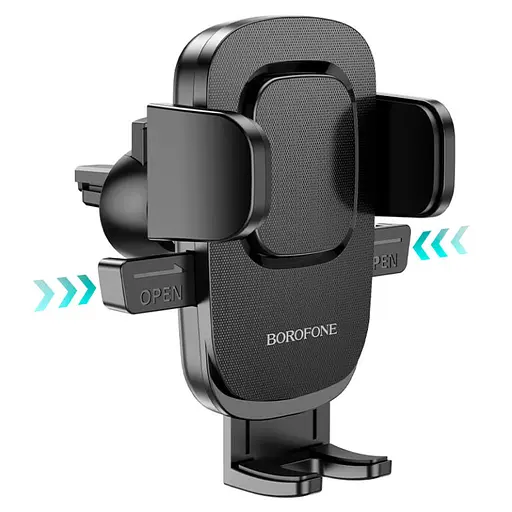 Автотримач для телефона BOROFONE BH69 air outlet car holder Black - фото 5