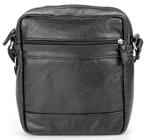 Шкіряна чоловіча сумка SHVIGEL 21х24х7 см sum0027440 - фото 2