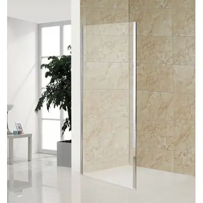 Боковая стенка Eger 90x195 см 599-153-90W(h), прозрачный, хром - фото 2