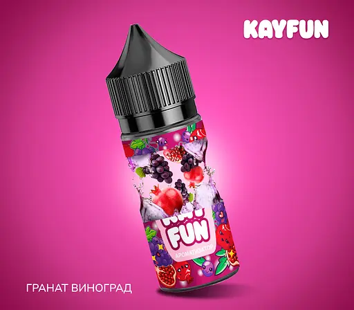 Набір компонентів для самозамісу сольової заправки Flavorlab Kayfun Гранат Виноград 30 мл, 0-50 мг (18709) - фото 2