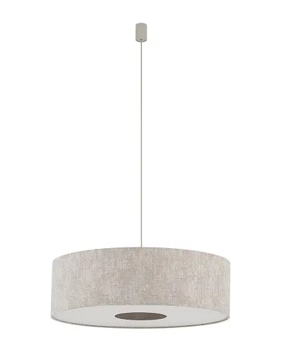 Підвісний світильник, люстра Nowodvorski 11666 Cedro L E27 1x25W IP20 світло-сірий - фото 1