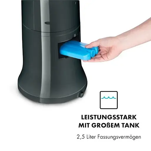 Охолоджувач повітря Klarstein Highrise 3-в-1 (10031488) - фото 6