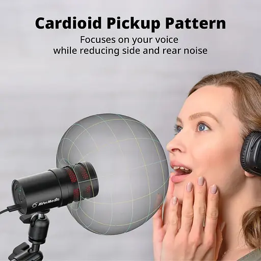 Микрофон AVerMedia AM310G2 Versati Go (40AAAM310AWL) - фото 10