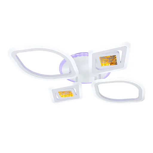 Люстра светодиодная акриловая Valeso V 2134-2 2C-TL WH с пультом - фото 5