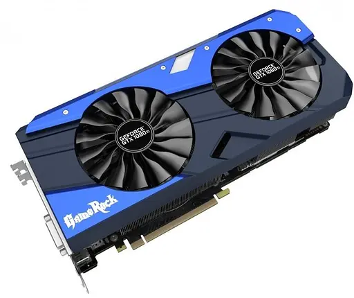 Видеокарта Palit GTX 1080Ti 11Gb GameRock (NEB108TT15LC-1020G) (GDDR5X, 352 bit, PCI-E v3.0) Б/у - фото 6