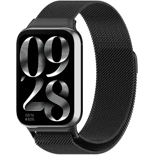 Ремінець DK CDK для Xiaomi Redmi Watch 5 Metal Milanese Loop Magnetic (017123) (black) - фото 2