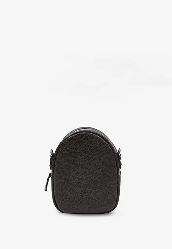 Міні-сумка Kroha чорна зерниста - фото 6